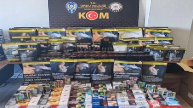 15 milyonluk kaçak tütün