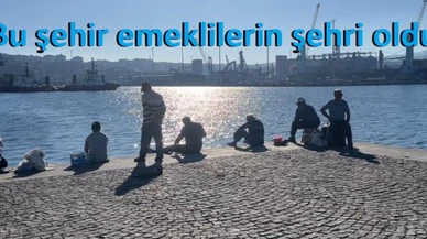 Bu şehirde emekli sayısı çalışan sayısını geçti