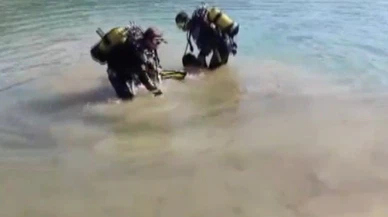 Gölete giren genç boğuldu