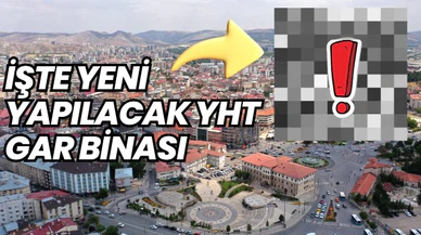 İşte yeni yapılacak YHT Gar binası 