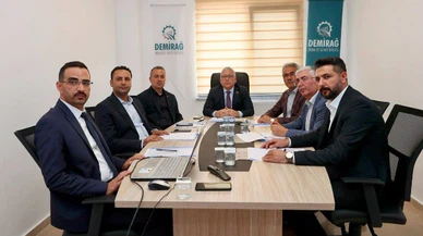 Sivas Demirağ OSB'de önce gezi sonra toplantı