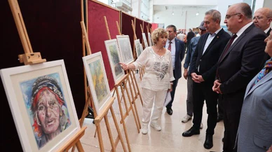 Sivas resimleri sergisi açıldı