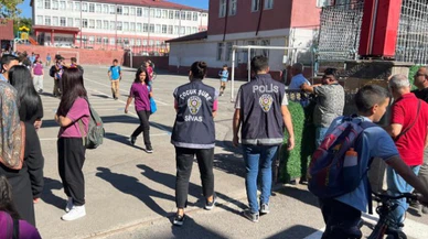 Sivas'ta okullara güvenlik önlem