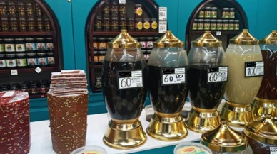 Sivas'ta tahinler pekmez ile buluşmak için çekiliyor