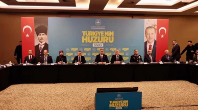 Sivas'ta Türkiye'nin Huzuru toplantısı