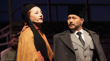 Sivas'ta Yüzyıllık Destan Ateş yerinde sahnelendi