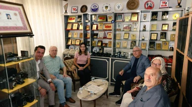 Sivas Valisi'nden Sirer Doğan'a ziyaret