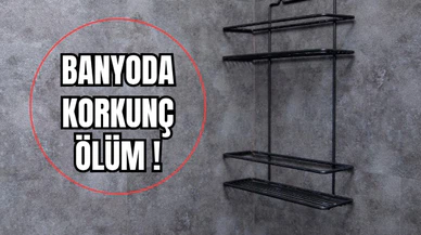 Banyoda korkunç ölüm !