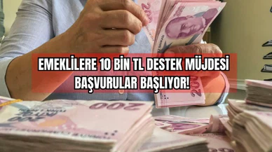 Emeklilere 10 Bin TL Destek Müjdesi: Başvurular Başlıyor! 