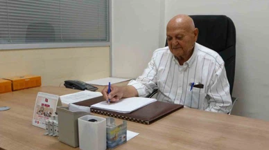 Görev Yaptığı Kurumdan 84 Yaşında Emekli Oldu