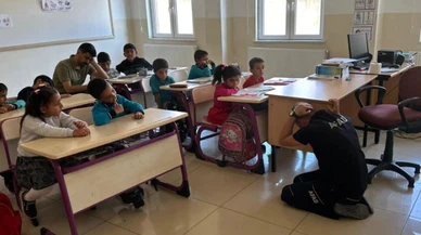 İlkokulda Deprem Tatbikatı Yapıldı