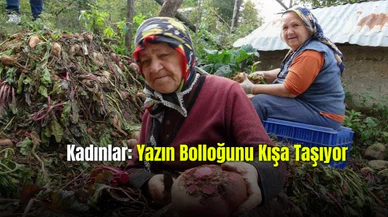 Kadınlar Yazın Bolluğunu Kışa Taşıyor