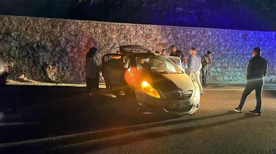 Otomobil takla attı: 2 yaralı