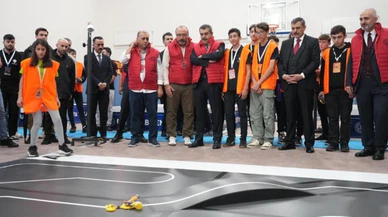 Sivas robot yarışmasına damga vurdu