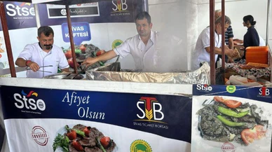Sivas standı misafirlerini ağırladı