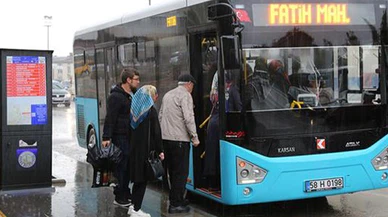 Sivas yolcu otobüsünde şoför vatandaş kavgası