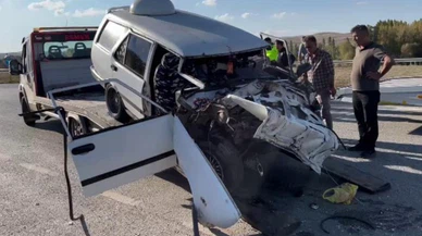 Sivas'ta korkunç kaza