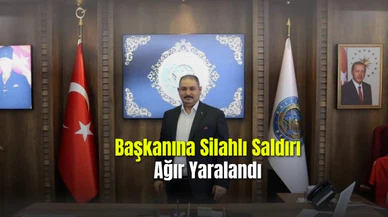 Belediye Başkanına Silahlı Saldırı Ağır Yaralandı