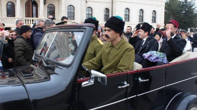 105 yıl önceki duygu yaşatıldı