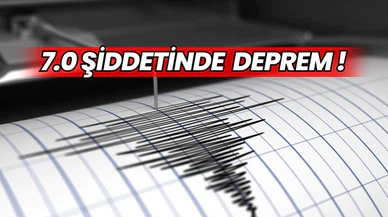 7,0 Şiddetinde Korkutan Deprem? 