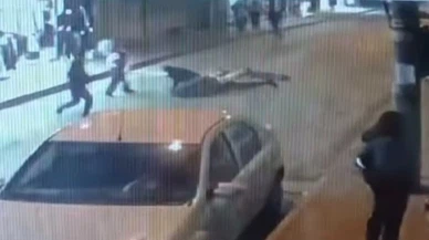 Scootere 4 Kişi Binen Gençler Böyle Kaza Yaptı