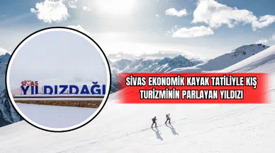 Sivas Ekonomik Kayak Tatiliyle Kış Turizminin Parlayan Yıldızı