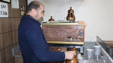 Sivas'ta çay bahane, soğuk şahane