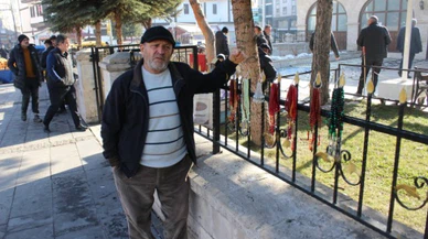 Sivas'ta her yer tesbih tezgahı