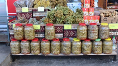 Sivas'ta şimdi pezik turşusu zamanı