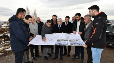 Sivas Valisi'nden Esentepe ziyareti