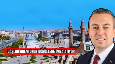Başlan Adem Uzun gönüllere imza atıyor 