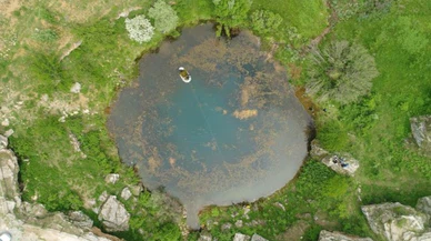 Dipsiz göl ve şelalesi tabiat parkı ilan edildi