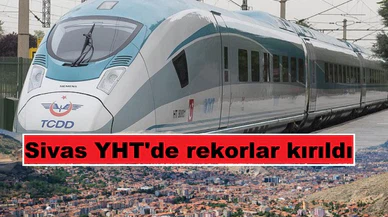 Sivas nüfusundan çok yolcu taşıdı