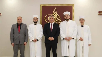 Sivas'ta yeni din görevlilerine tören