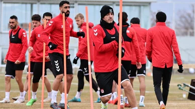 Sivasspor'da hırslı hazırlık