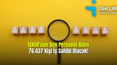 Türkiye Genelinde 76.437 Personel Alımı KPSS Şartsız Başvuru Fırsatı!