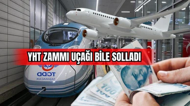 YHT zammı uçağı bile solladı