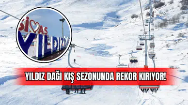 Yıldız Dağı Kış Sezonunda Rekor Kırıyor!