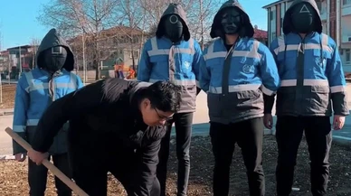 Erbaa Belediyesi Squid Game Akımını Çevre Bilinciyle Buluşturdu