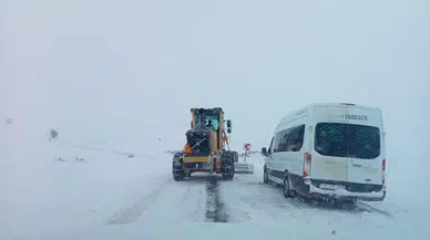 Sivas'ta 374 Köy Yolu Kapalı