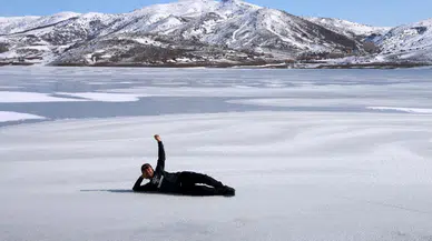 Sivas' ta Baraj Buz Tuttu