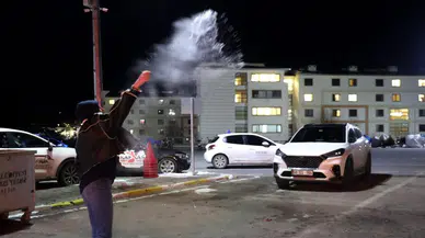 Soğuk Hava Sıcak Suyu Havada Buhara Dönüştürdü