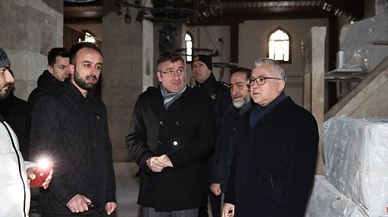 Vali Şimşek Restorasyon Çalışmalarını Yerinde İnceledi