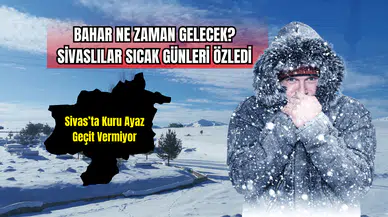 Bahar Ne Zaman Gelecek? Sivaslılar Sıcak Günleri Özledi