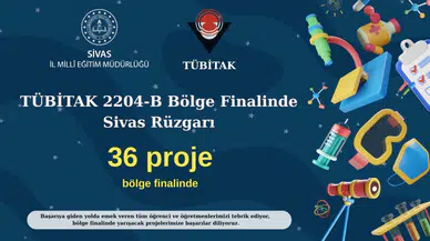 Sivas TÜBİTAK'ta 36 Projeyle Yarışacak