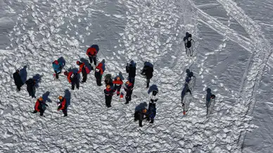 Çığda Arama Kurtarma Tatbikatı Yapıldı