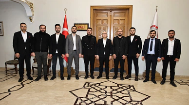 Sivas Genç MÜSİAD Vali Şimşek'i Ziyaret Etti