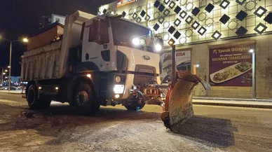 Sivas’ta Kış Mesaisi Sürüyor