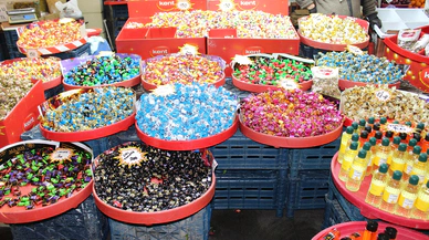 Balık tezgahları şekerlendi