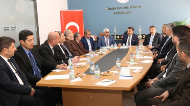 Erdoğan, Gürün’de eğitim değerlendirme toplantısına katıldı